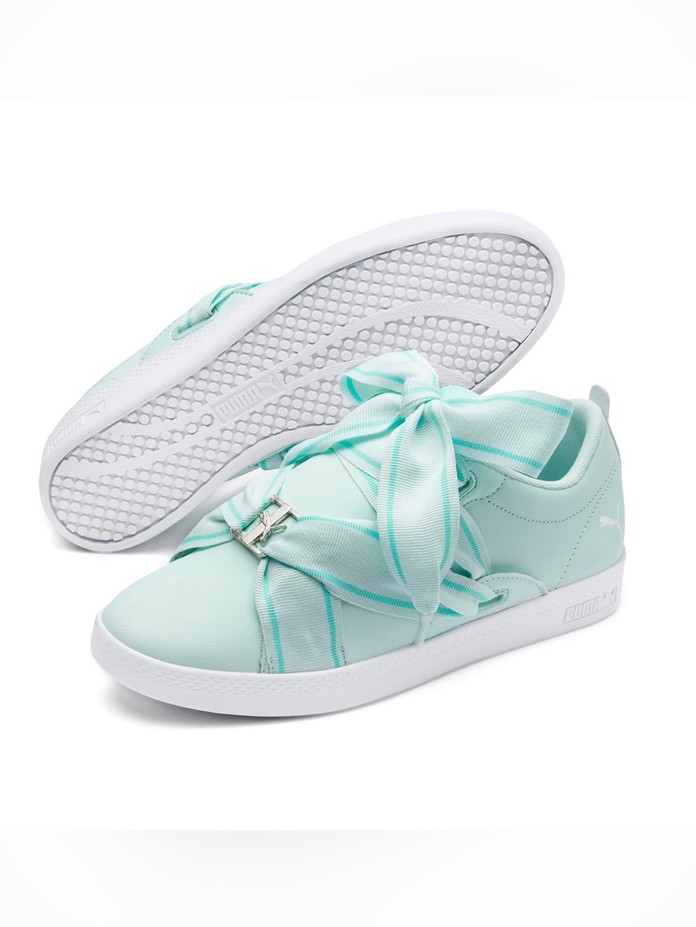 PUMA Smash Women's Buckle Shoes fashion Sneakers new size 9.5 us